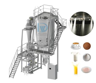 China Energy Saving lpg-150 centrifugal atomizer tea spray dryer /chemical fertilizer spray drying machine equipment for food for sale