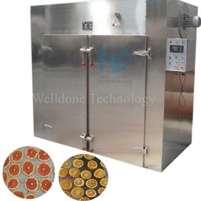 China Commercial Drying Machine Hot Air Circulation 144Trays Dryer Oven Food And Fruits Processing Dehydrator Large Capacity for sale