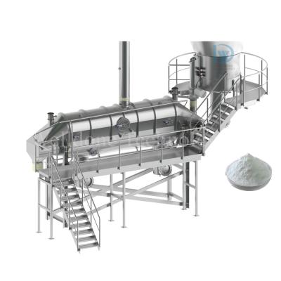 China GMP Certificated Continuous Working Vibration Fluid Bed Dryer for Wheat Grain Drying for sale