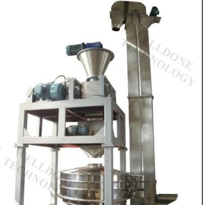 China Zwartsel/Zinkoxide Droge Granulatormachine 5 - 80Mesh-Korrel Te koop