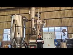 50 / 60Hz Rotary Drum Dryer , Continuous Vacuum Dryer For Okara / Bean Dregs