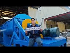 5000kgs/H Waste 155kw Sludge Paddle Dryer Machine