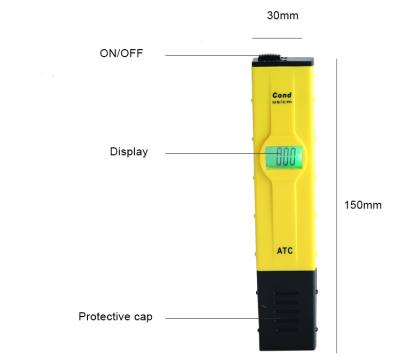 China Hot Selling Electrical Conductivity Meter Digital Pocket Tester Kit for sale