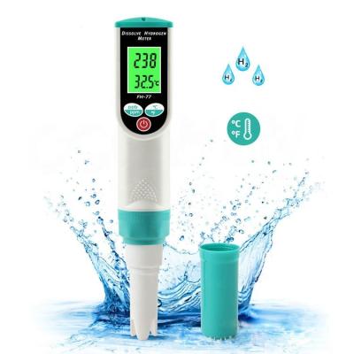 China Waterproof Pen Type Hydrogen Meter Water Quality Digital High Precision Dissolved Hydrogen Meter Ph Meter for sale