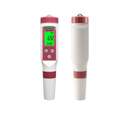 China Waterproof ABS Smart LCD Display pH TDS EC Temperature Tester 4 in 1 pH Meter Water Quality Tester for sale