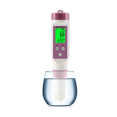 China Blue Smart Quality pH Tester Milk Instrument pH Meter Waterproof EC TDS Salinity ORP Salinity S G Water Meter for sale