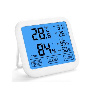 China Max & Thermo Value Touch Screen Indoor Hygrometer Hygrometer MINIMUM Measuring Digital Thermometer for sale