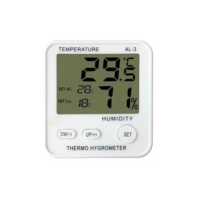 China Hot Selling Indoor Thermometer Household Bedroom Temperature Thermometer Hygrometer OW-AL3 for sale