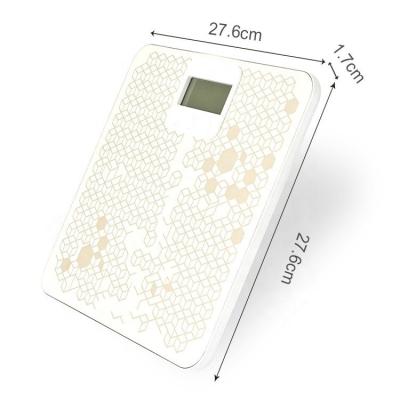 China 6 Modes Digital Rechargeable Massage Scale 150kg Bathroom Scale Body Scale Directly Massage Function EMS From Factory for sale