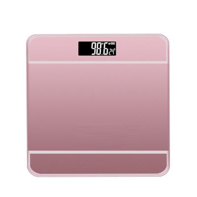 China Weight Measuring Scale Waterproof Digital Bathroom Glass ABS Weighing Digital Bathroom Body Weight Scale for sale