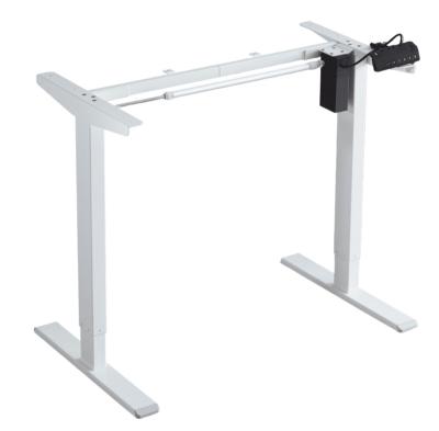 China Adjustable (height) Hot Sell Single Motor Height Adjustable Table Computer Desk Sit and Standing Desk for sale