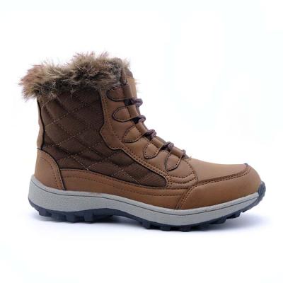 China MESH+ EVA Newest Tactical Vintage Fake Leather Waterproof Shoes Lady Hiking Boots for sale