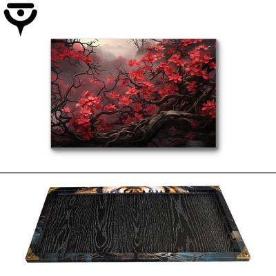 China Modern 5 Panel Wall Art  Canvas Painting Print Poster Picture Koran Motto Mosque Wall Canvas Art For Living Room for sale