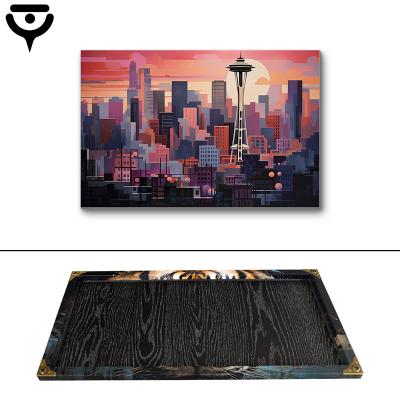 China Modern Abstract Modern Vivid Flower Picture Wall Art Print Painting Home Decorative for sale