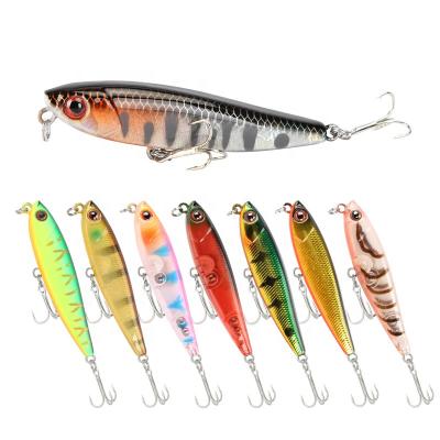 China Attracting Fish Small Pencil Fishing Lures Hard Artificial 55mm/3.5g Small Pencil Bait Small Size Japan Bass Long Pitching Floataing Lure for sale