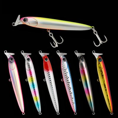 China Luring New Fish Pencil Fishing Hard Lure 22g Sinker Prime Long Saltwater Casting Sinker Baits For Bass Pesca for sale