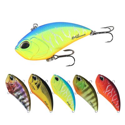 China By luring hard lures winter fishing processing factory sinking fish VIB bait 13g 52mm Isca perch artificial fishing swim baits for sale