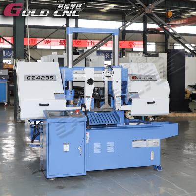 China GOLDCNC GZ4235 automatic saw machine sawing machine band saw metal cutting en venta