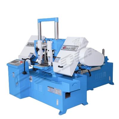 중국 GZ4228 Automatic feeding and cutting machine CNC band saw machine for metal 판매용