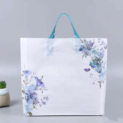 China Recyclable Custom Printing Plastic Shopping Carry Boutique To Handle Gift Shopping Shopping Bag for sale