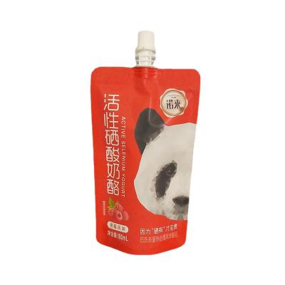 China Recyclable Liquid Refillable Bag With Spout And Lid For Liquid Spout Detergent Bag for sale