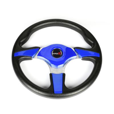 China High Quality Leather Wrapping Luxury Sports PU Drift Steering Wheel Car Steering Wheel for sale