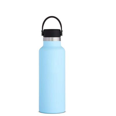 China Pure Viable Portable Promotional Aluminum Sport Water Bottle Bottle Rope Color Aluminum Water Bottle With Lid for sale