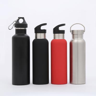 China Sustainable Sports 20 oz Outdoor Cycling Portable Water Bottle Stainless Steel Vacuum Water Cup New for sale