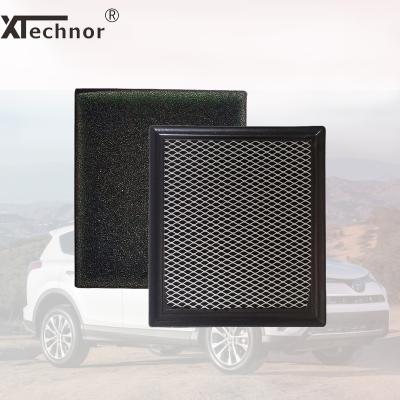 China High Efficiency XTechnor Cabin Activated Carbon Auto Cabin Air Filter Element For Toyota Lexus 17801-37021 17801-37020 17700-37250 for sale