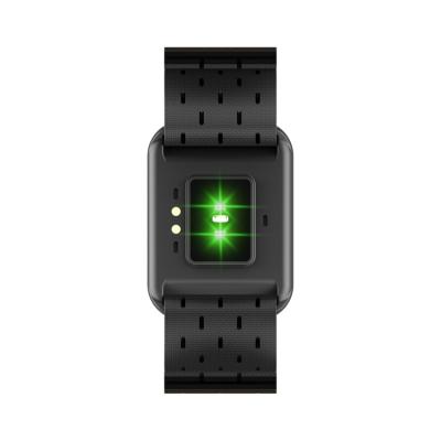 China Black Heart Ip67 Rate Monitor Smart Watch Wristband ABS Wristband New for sale