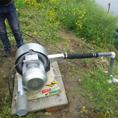 China 100% HOT SALE Single Phase Fish Pond Aeration Pump Oil Free Ring Air Blower For Aquaculture for sale