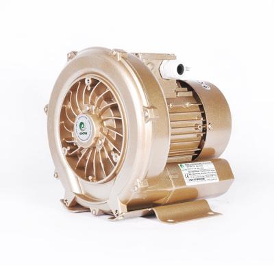 China Small Industrial 1hp Regenerative Blower Compressor Ring Blower For Aquarium Aerations for sale