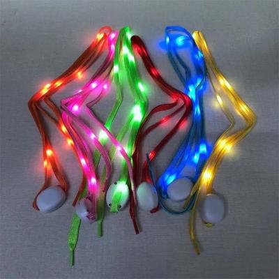 China Hot Selling Factory Cheap Price Nylon+ABS Luminous Light 3 Molds 7 Colors Nylon Glowing Led Lace for sale