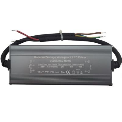 China ip67 type 80w 12v 6.6a variable dc power supply hot selling high reliability rainproof supplies switching for street lighting for sale