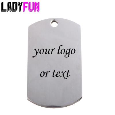 China Other Pendant And Charms Stainless Steel Custom Designs Dog Tags For Love Pet Jewelry 20pcs/lot for sale