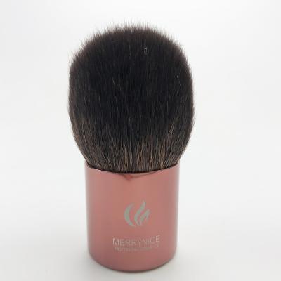 China Angular Blush Merrynice hot selling rose gold kabuki synthetic hair single makeup brush for sale