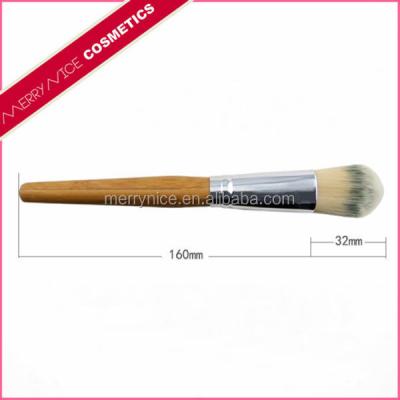 China Elegant Cosmetic foundation brush,makeup foundation brush,bamboo foundation brush for sale