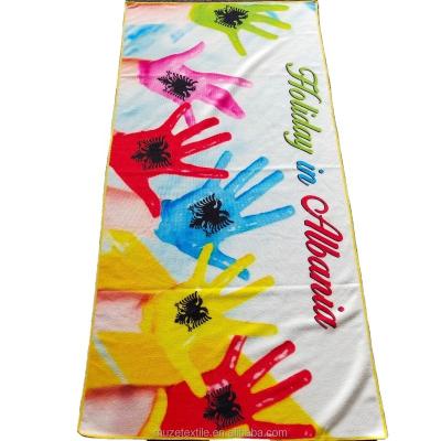 China Microfiber QUICK DRY Towel New Product Digital Printing Beach Towel for sale