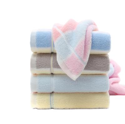 China China Child Safe Dreamy Cotton Towel Colorful Home Using Face Towel for sale