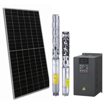 China Agricultural Irrigation/Desert Greening All In One Solar Water Pump System With Solar Water Pump Solar Panel Pump Inverter For Irrigation for sale