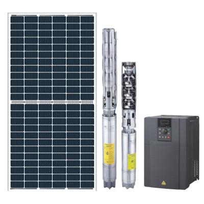 China Agricultural Irrigation/Desert Greening Photovoltaic Agricultural Irrigation Solar Water Pump System and Grid Automatic Change Solar Pump System with MPPT for sale