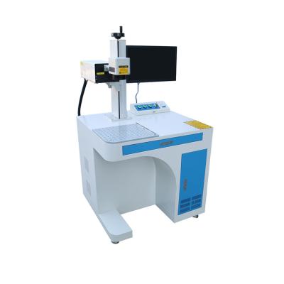 China Laser Marking High Efficiency 3w 5w UV Laser Marking Machine For Plastic / Glass / Jade for sale