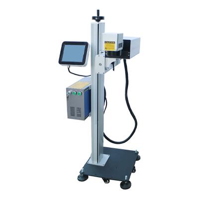 China Air-cooled fly type uv laser marking machine price 5w big size for sale