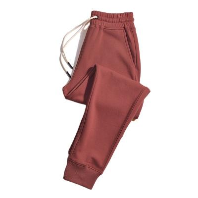 China Wholesale Excellent Quality Anti-Wrinkle Drawstring Sweatpants 360GSM Casual Heavy Sports Tracksuit Crops Cotton Joggers Men for sale