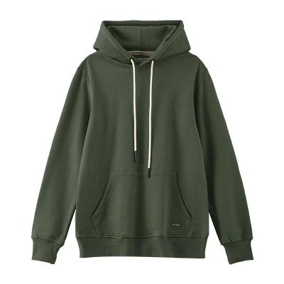 China Heavy Hooded Cotton Crewneck Sweatshirt Anti-Wrinkle Factory Production 360GSM Plus Size 100% Pullover Hoodie For Men for sale