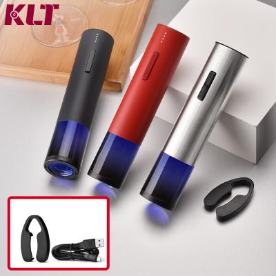 China Newest Viable Automatic Wine Corkscrew Opener Best Sellers Electric Rechargeable Bottle Openers for sale