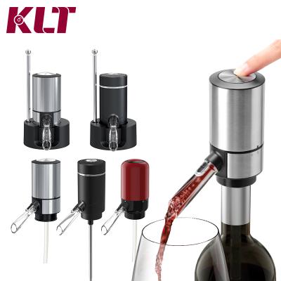 China 2021 Sustainable High End Electric Amazon Air Pressure Wine Aerator Vending Machine With Storage Base for sale