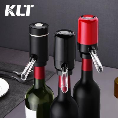 China Sustainable One-Touch Electric Dry Battery Automatic Drink Wine Aerating Pourers for sale