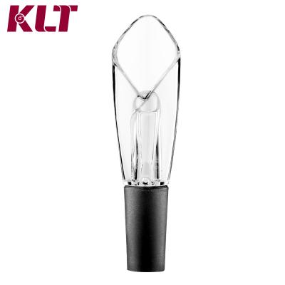 China Plastic 2 In 1 Mini Portable Wake Up Wine Aerator Pourer For Super Markets, Hotels, E-Commerce Stores for sale