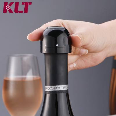 China Viable Plastic Gold Champagne Stopper For Bar Kitchen Accessories for sale